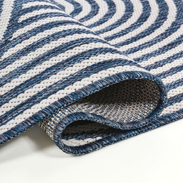 Margot Modern Geometric Arch Stripe Area Rug